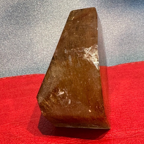 Copper Rutilated Quartz natural gemstone crystal - Picture 5 of 12